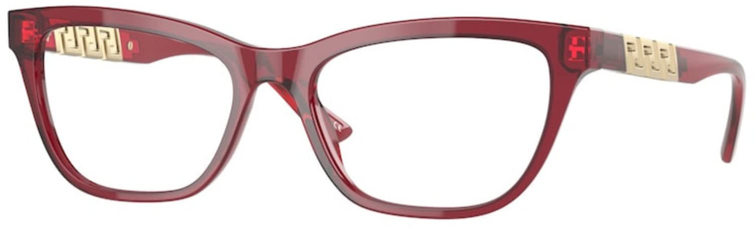 Versace Sunglasses VE3318 388 54mm Transparent Red / Demo Lens