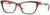 Versace Sunglasses VE3318 388 54mm Transparent Red / Demo Lens