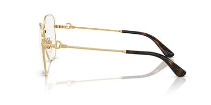 Dolce & Gabbana DG1356 02 Eyeglasses 57mm Gold / Clear Demo Lens