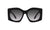 Burberry Sunglasses BE4388U 30018G 55mm Black / Grey Gradient Lens