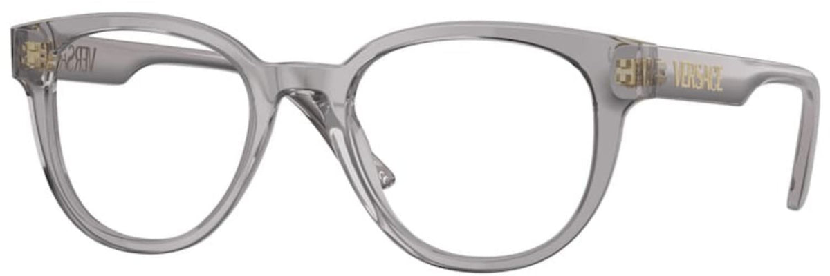 Versace Eyeglasses VE3317 593 49mm Transparent Grey / Demo Lens