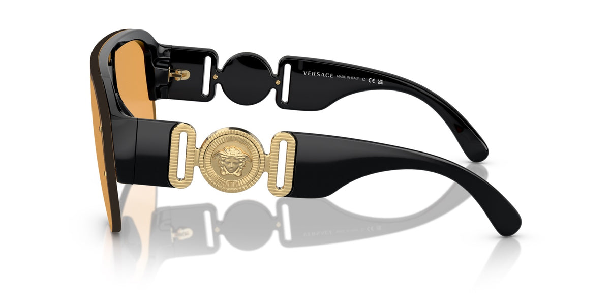 Versace Sunglasses VE4391 GB17 48mm Black / Orange Lens