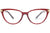 Versace Eyeglasses VE3271 388 54mm Transparent Red / Demo Lens