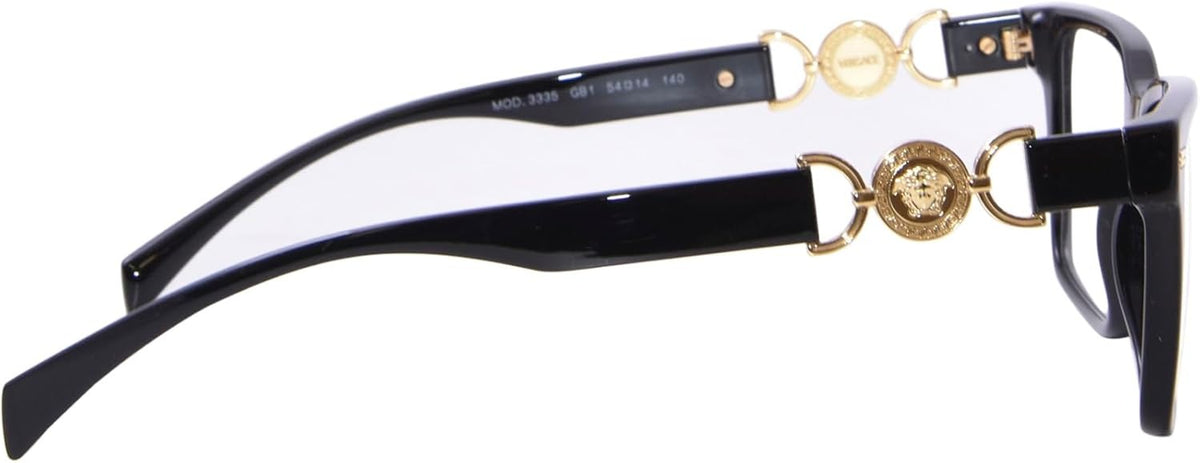 Versace Eyeglasses VE3335 GB1 56mm Black / Demo Lens