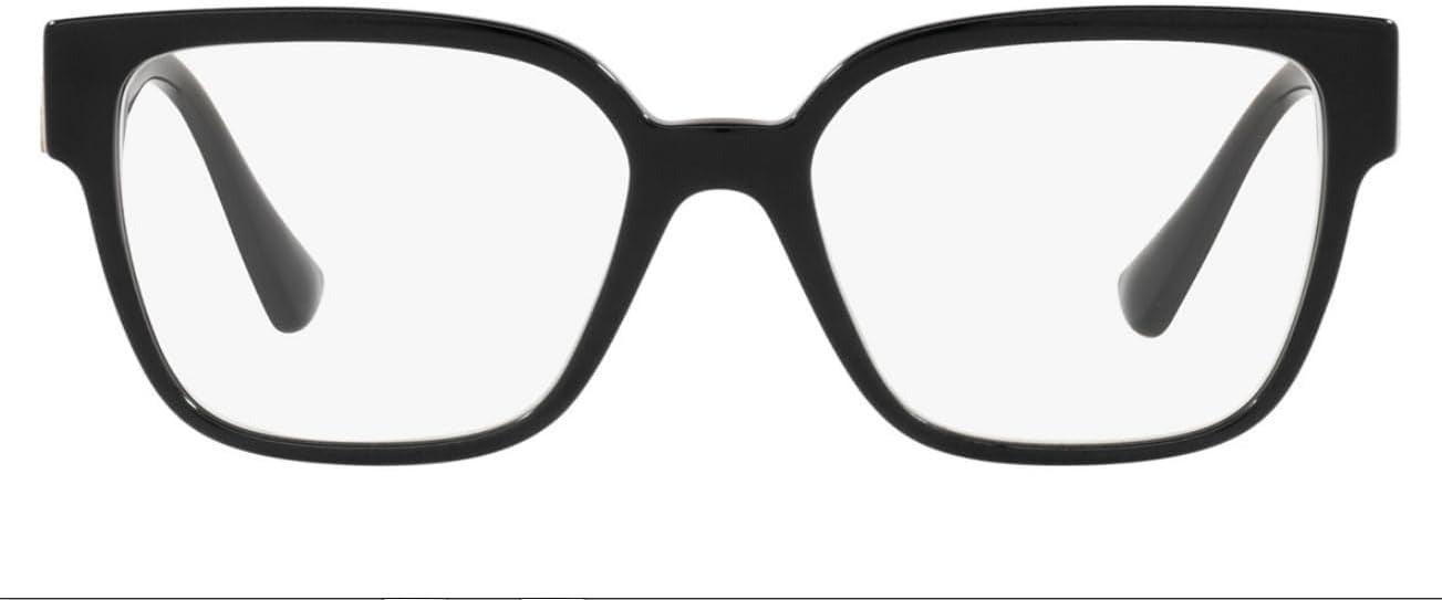 Versace VE3329B GB1 Eyeglasses 54mm Black / Clear Demo Lens