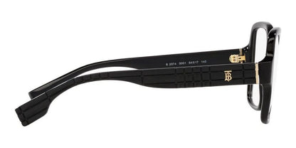 Burberry Eyeglasses BE2374 3001 52mm Black / Demo Lens