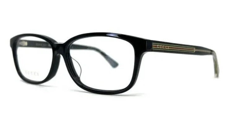 Gucci Eyeglasses GG0386OA 004 55mm Black / Demo Lens