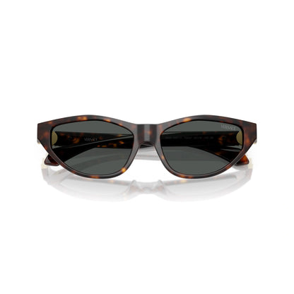 Versace Sunglasses VE4491U 108/87 55mm Havana / Dark Grey Lens