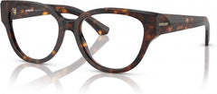 Burberry BE2421 3002 Eyeglasses 51mm Dark Havana / Clear Demo Lens