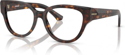 Burberry BE2421 3002 Eyeglasses 51mm Dark Havana / Clear Demo Lens