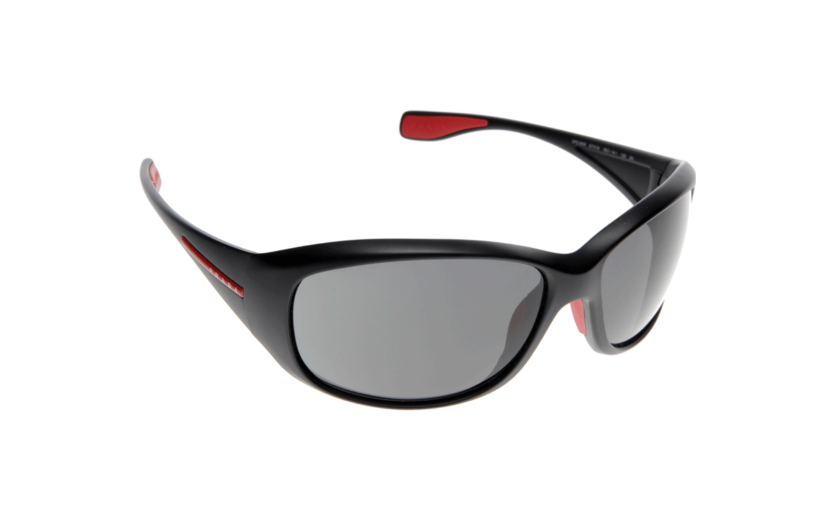 Prada Sport Sunglasses PS06MS 1BO1A1 67mm Matte Black / Dark Grey Lens