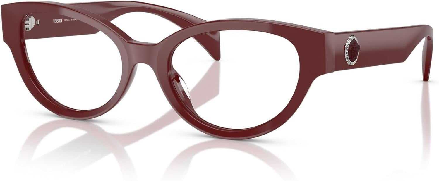 Versace VE3361U 5487 Eyeglasses 53mm Bordeaux / Demo Lens