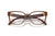 Versace Eyeglasses VE3360D 5028 54mm Dark Transparent Brown / Demo Lens