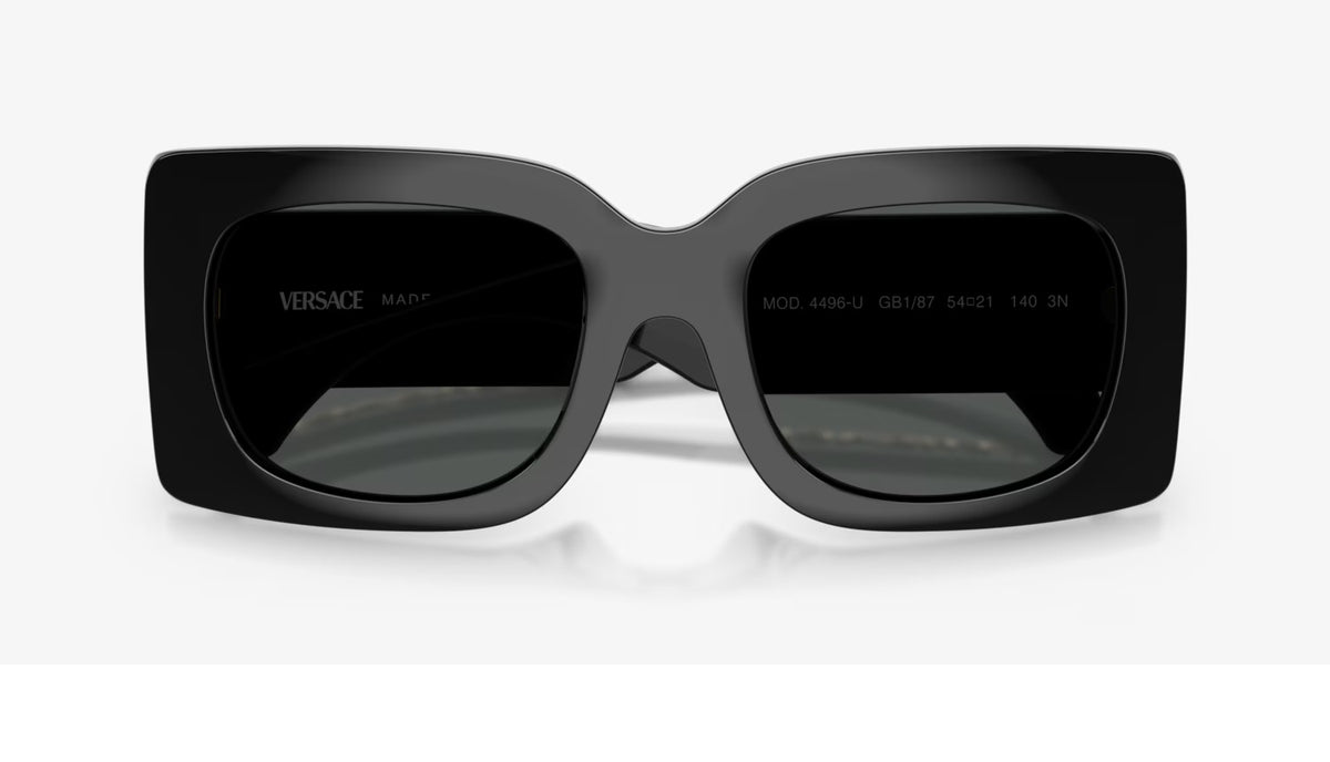 Versace Sunglasses VE4496 GB187 54mm Black / Dark Grey Lens