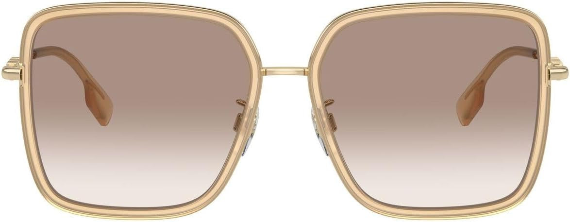 Burberry Dionne BE3145D 134913 Sunglasses 58mm Opal Beige / Brown Gradient Lens