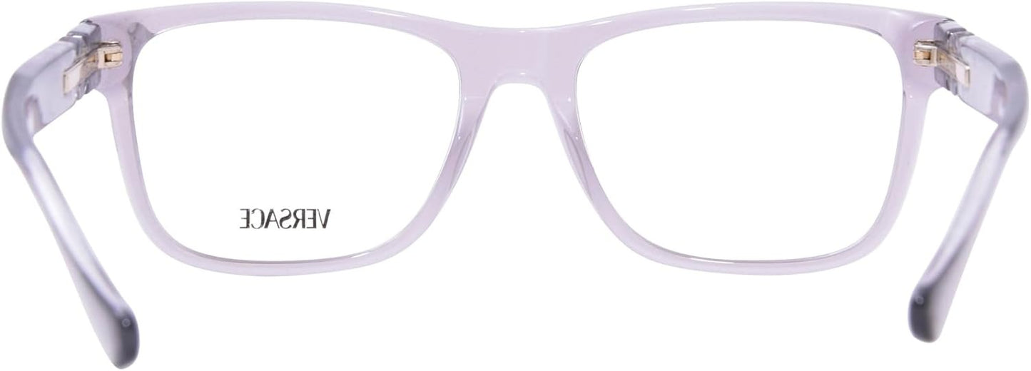 Versace VE3303 593 Eyeglasses 57mm Transparent Grey / Clear Demo Lens