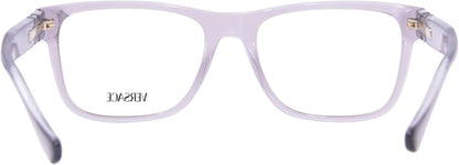 Versace VE3303 593 Eyeglasses 57mm Transparent Grey / Clear Demo Lens