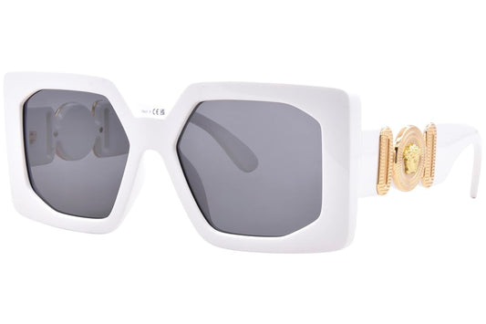 Versace Sunglasses VE4478U 31487 55mm White / Dark Grey Lens