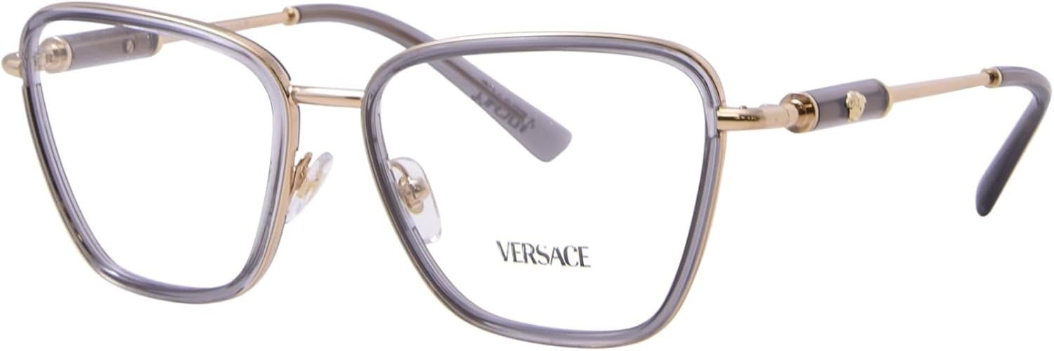 Versace Eyeglasses VE1292 1506 54mm Transparent Grey / Demo Lens