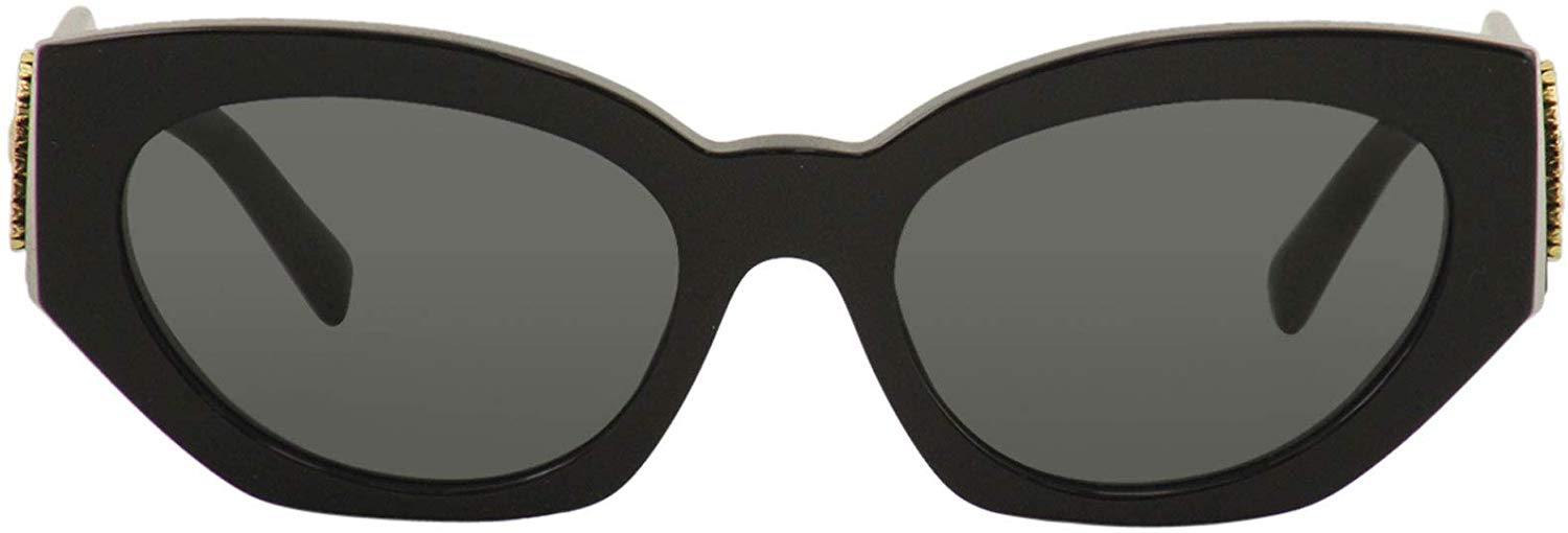 Versace VE4376B GB1/87 54mm Sunglasses Black / Grey Lens