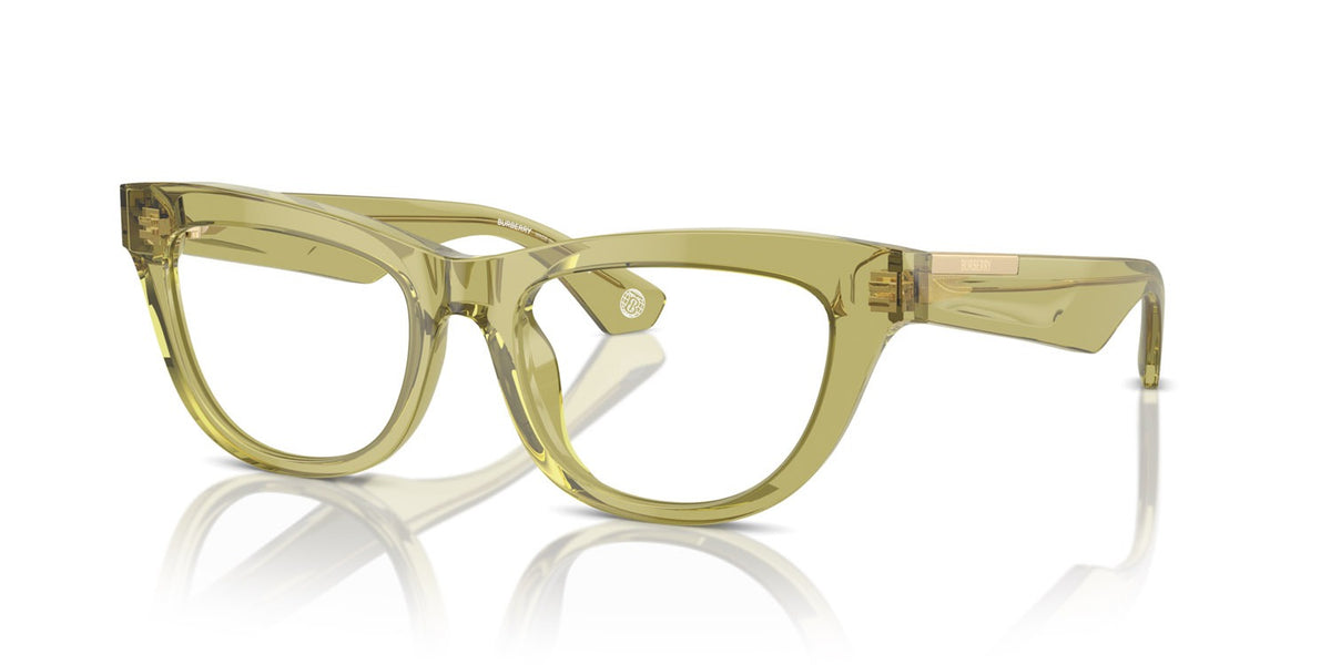 Burberry Eyeglasses BE2406U 4118 52mm Green / Demo Lens