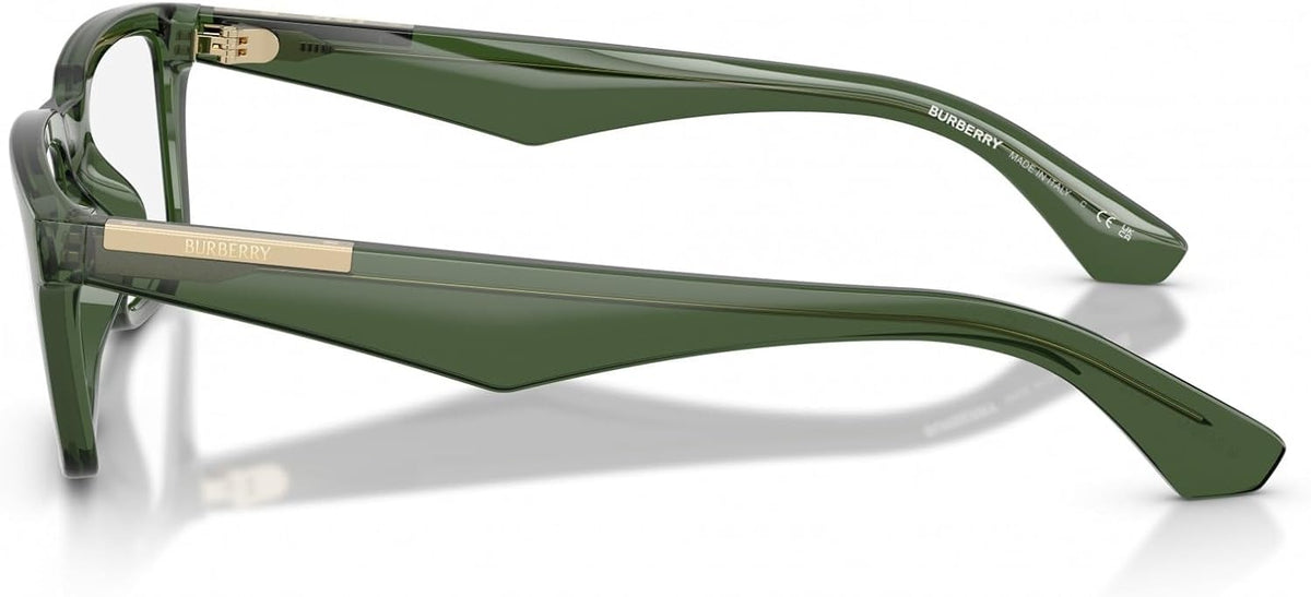 Burberry BE2428U 4174 Eyeglasses 54mm Green / Clear Demo Lens