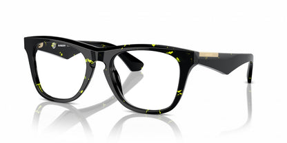 Burberry BE2409 4124 Eyeglasses 51mm Green Havana / Clear Demo Lens