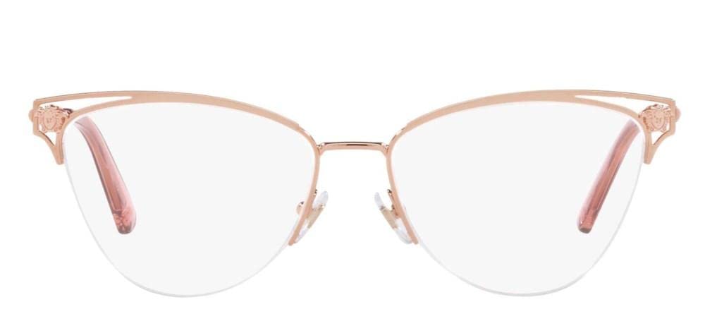 Versace Eyeglasses VE1280 1412 55mm Rose Gold / Demo Lens