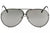 Porsche design Sunglasses P8478 B 69mm Silver / Silver Grey Mirror & Black Lens