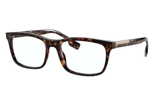 Burberry Eyeglasses BE2334 3002 55mm Black / Demo Lens
