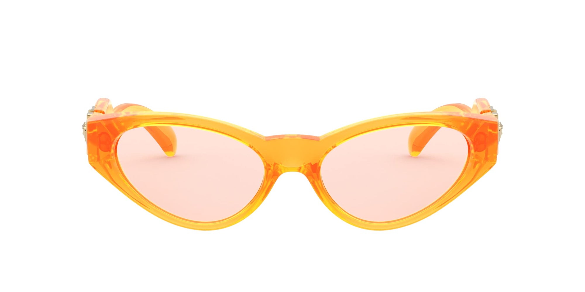 Versace Sunglasses VE4373 5311U8 Orange Transparent Fluo / Orange Fluo Lens