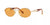 Prada Sunglasses PR65ZS ZVN02Z 55mm Pale Gold / Orange Lens