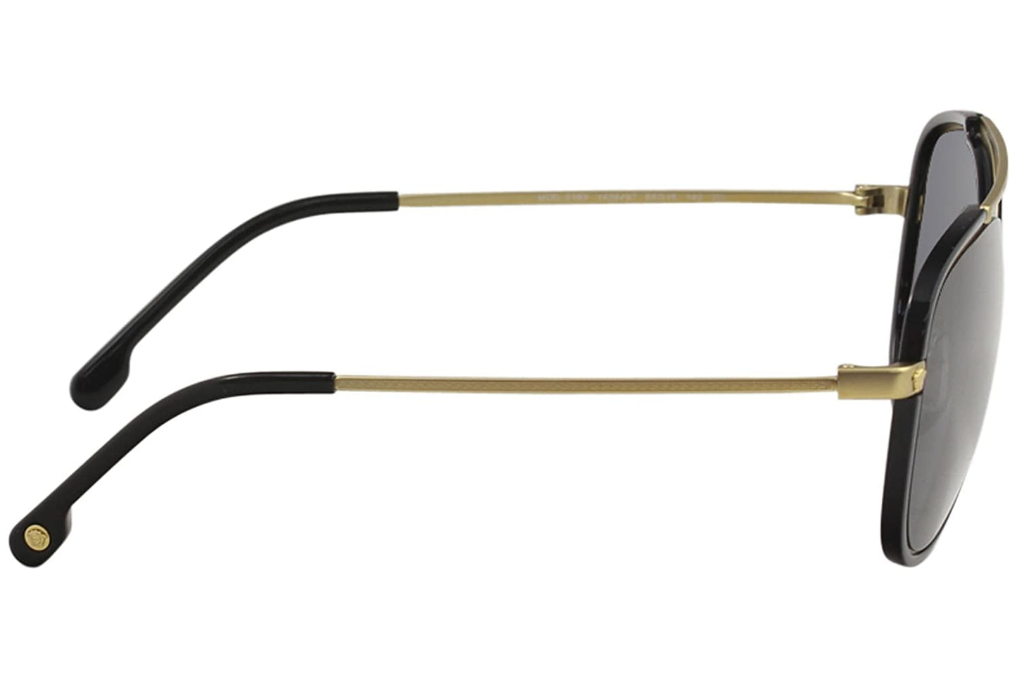 VERSACE Sunglasses VE2193 1428/87 56mm Tribute Gold-Black / Grey Lens