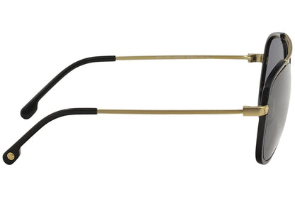VERSACE Sunglasses VE2193 1428/87 56mm Tribute Gold-Black / Grey Lens