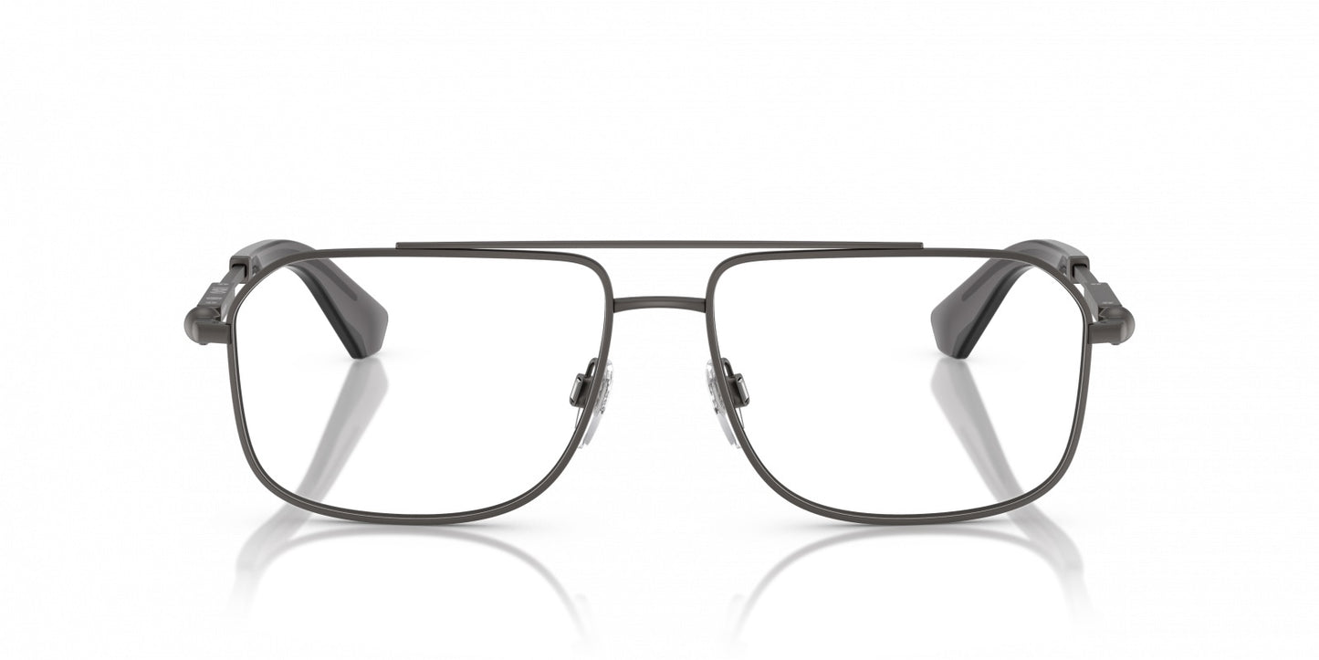 Burberry BE1391 1316 Rectangle Eyeglasses 58mm Grey / Clear Demo Lens