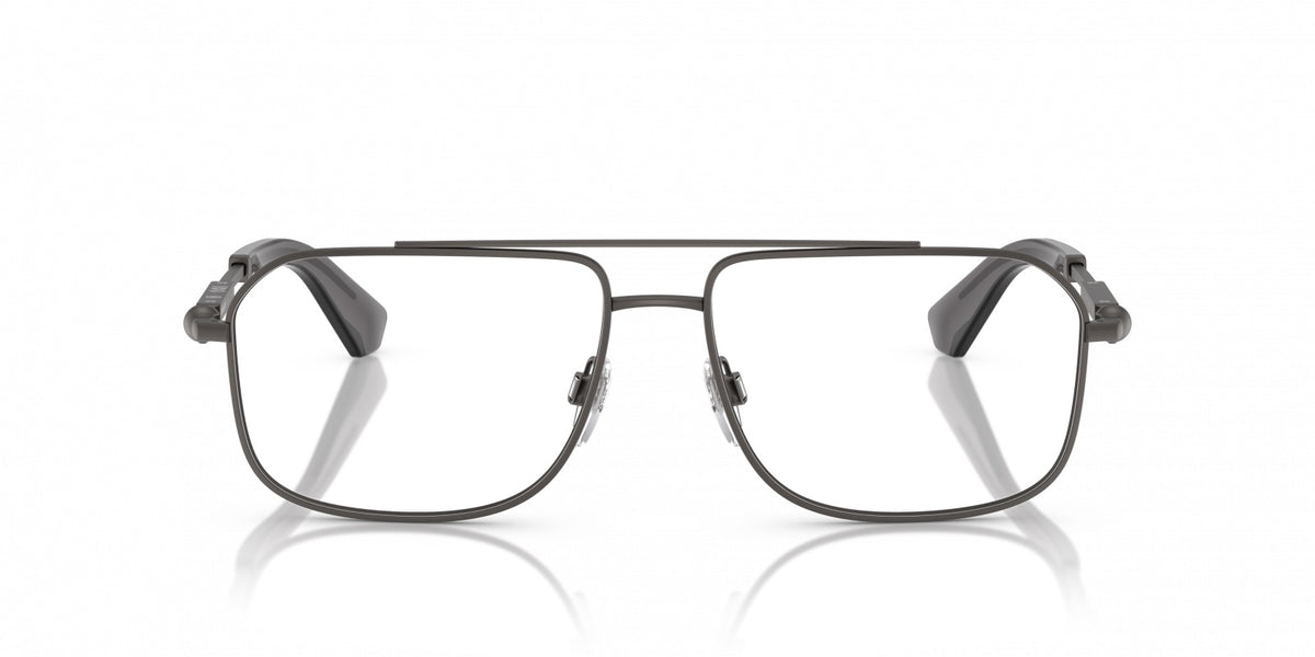 Burberry BE1391 1316 Rectangle Eyeglasses 58mm Grey / Clear Demo Lens