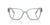 Versace Eyeglasses VE3329B 5305 54mm Transparent Grey / Demo Lens