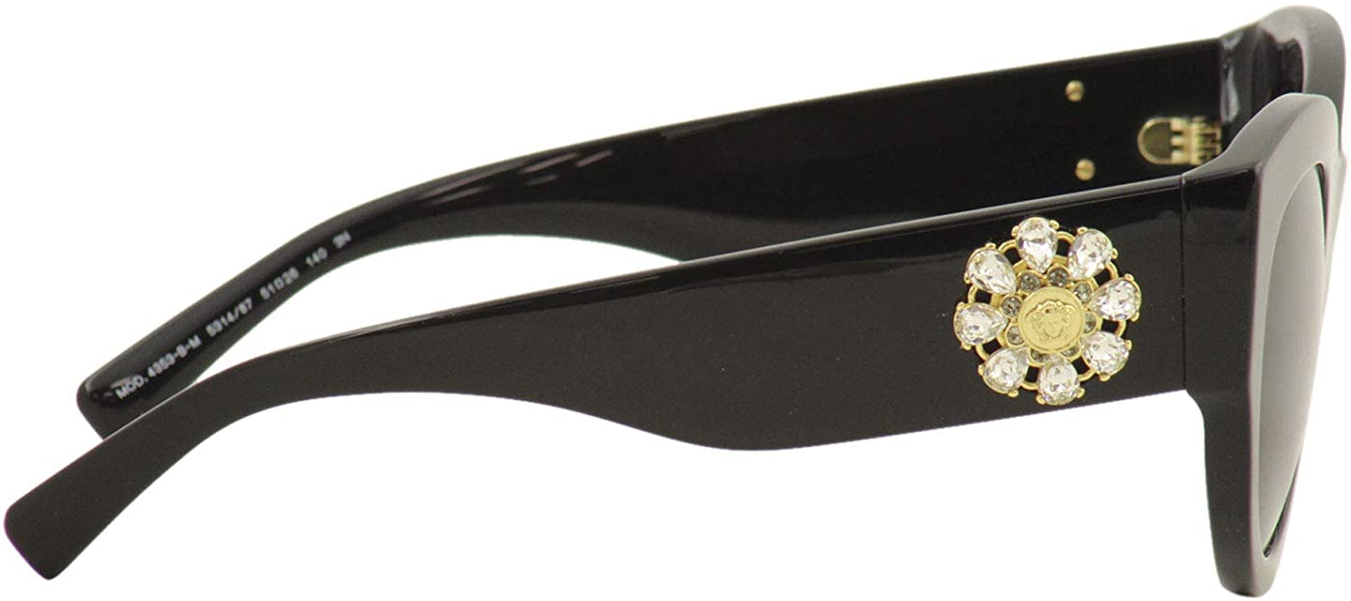 Versace Sunglasses VE4353BM 531487 51mm Black / Grey Lens