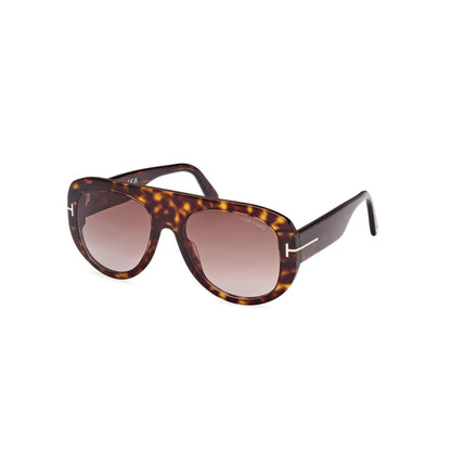 Tom Ford Cecil Sunglasses FT 1078 52T 55mm Havana / Bordeaux Gradient Lens