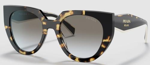 Prada Sunglasses PR14WS 01M0A7 52mm Tortoise Black / Grey Gradient Lens