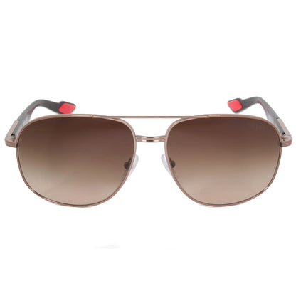 Prada Sport Sunglasses PS50MS 4AC6S1 61mm Matte Brown / Brown Gradient Lens