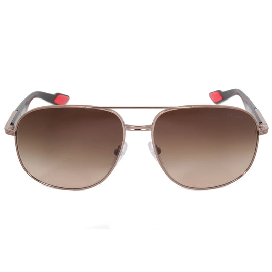 Prada Sport Sunglasses PS50MS 4AC6S1 61mm Matte Brown / Brown Gradient Lens