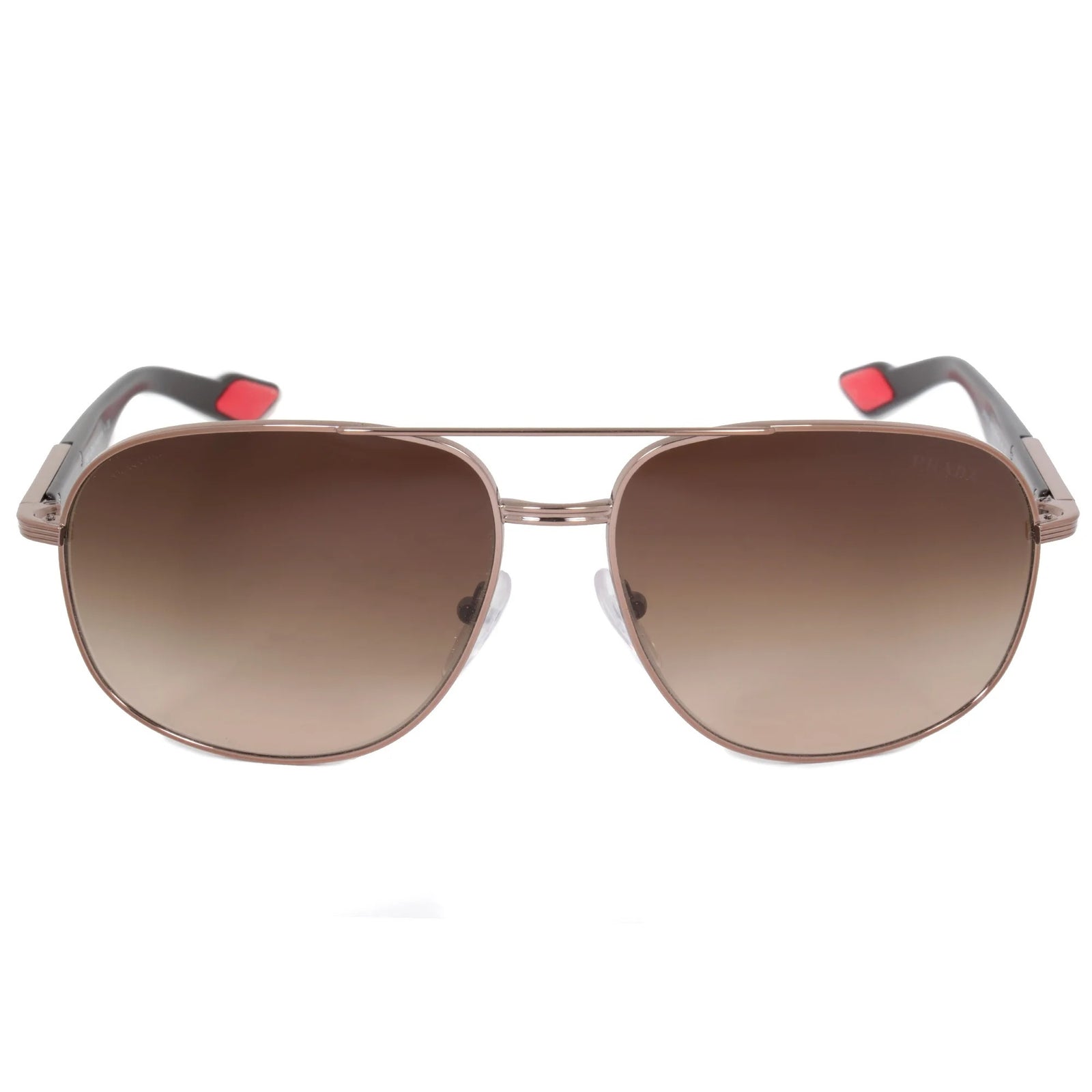 Prada Sport Sunglasses PS50MS 4AC6S1 61mm Matte Brown / Brown Gradient Lens