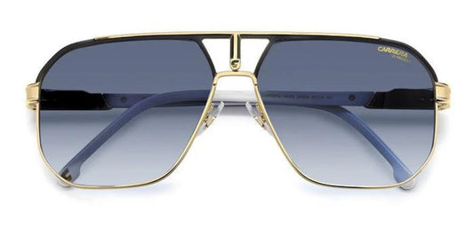 Carrera 1062/S 2M2/08 Sunglasses 62mm Gold / Dark Blue Gradient Lens