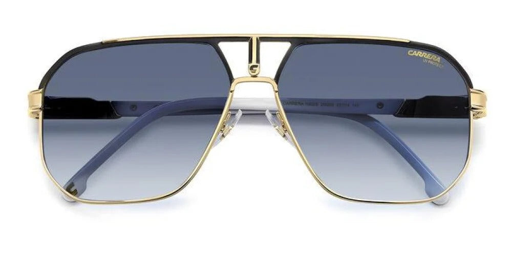 Carrera 1062/S 2M2/08 Sunglasses 62mm Gold / Dark Blue Gradient Lens