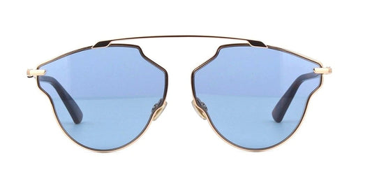 DIOR SO REAL POP Sunglasses DDB-KU 59mm Copper-Havana / Blue Lens