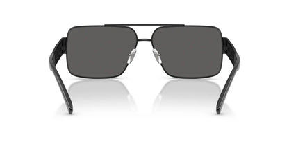 Versace Sunglasses VE2290 12616G 61mm Matte Black / Dark Grey Mirror Silver Lens