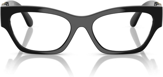 Versace Eyeglasses VE3367U GB1 52mm Black / Demo Lens