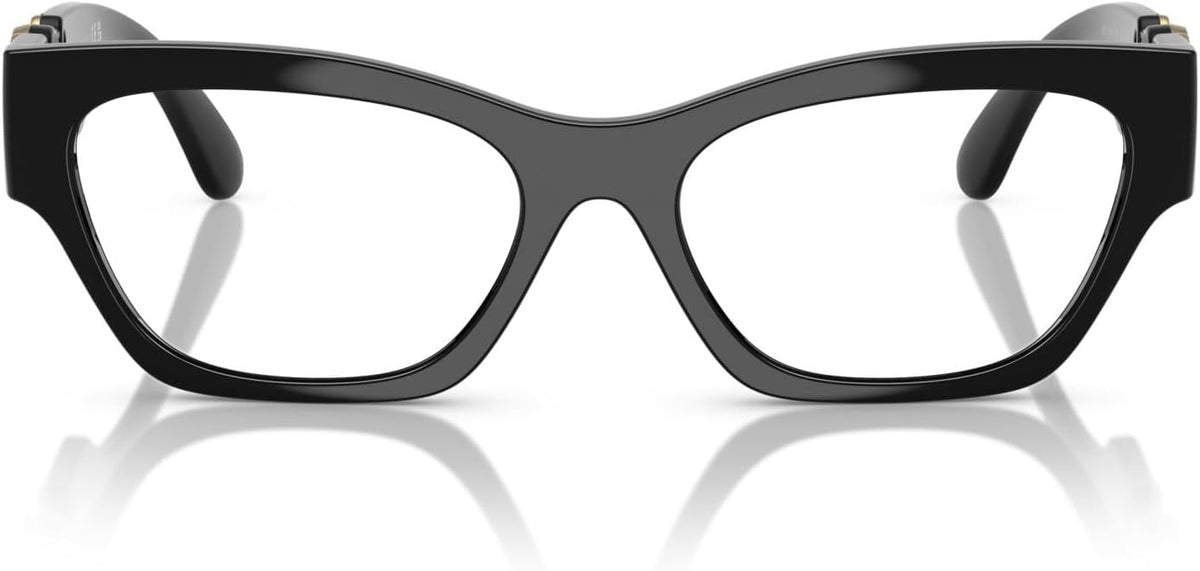 Versace Eyeglasses VE3367U GB1 52mm Black / Demo Lens