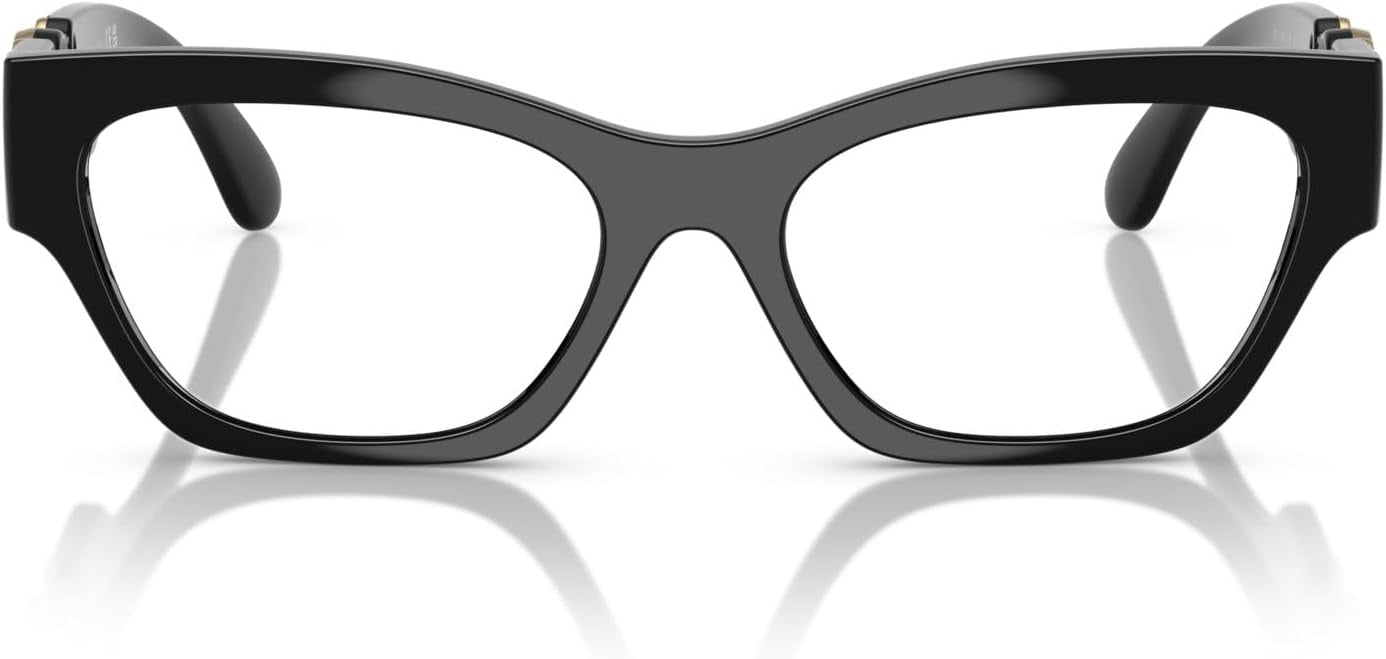 Versace Eyeglasses VE3367U GB1 52mm Black / Demo Lens